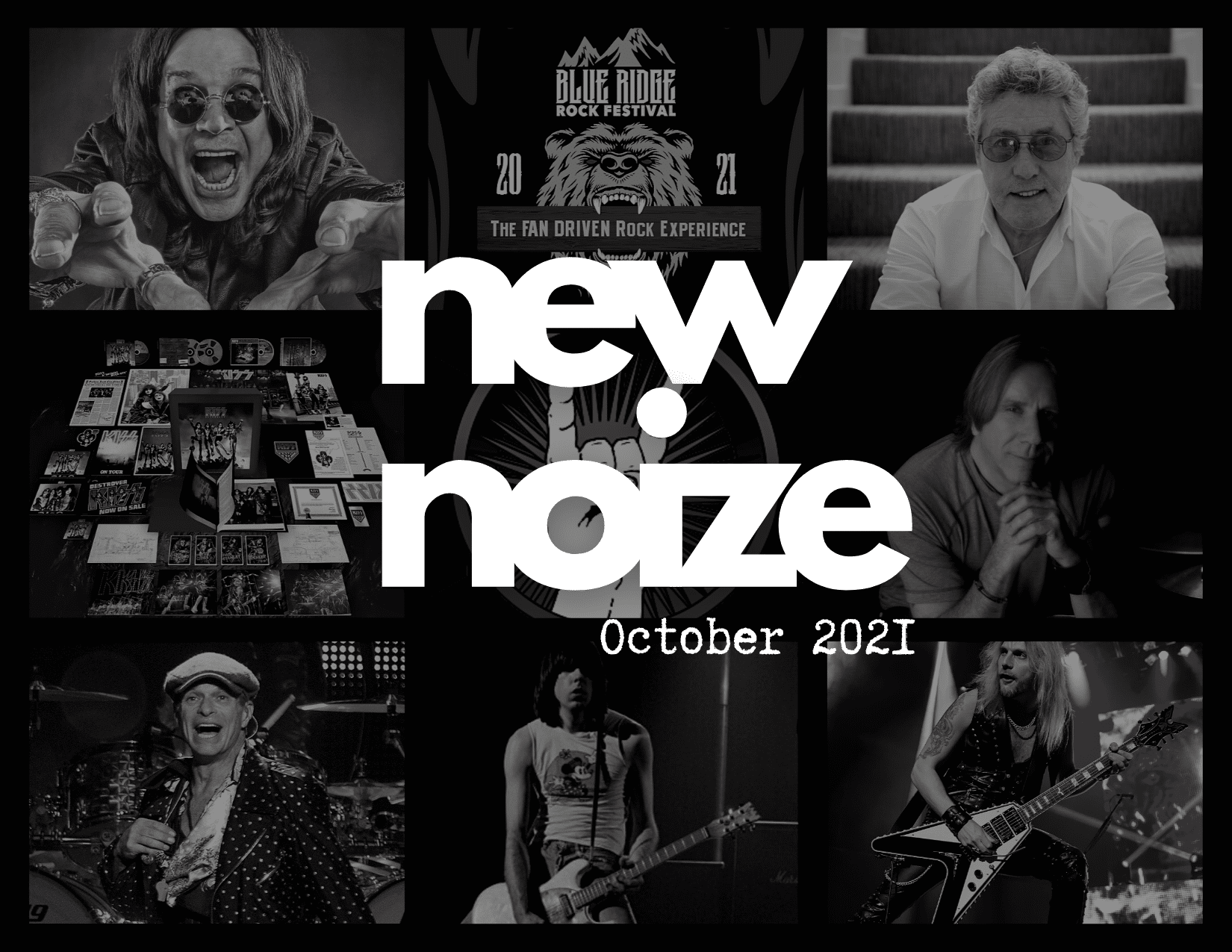 new noize, david lee roth, ozzy, the who, tesla, ramones, judas priest, kiss, rock, metal, news