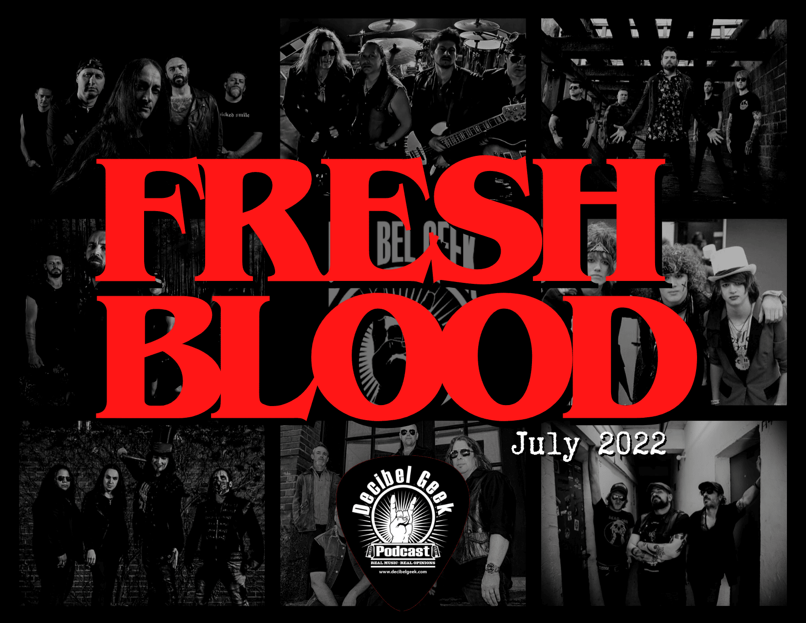 fresh blood, decibel geek, podcast, new rock, new metal, music