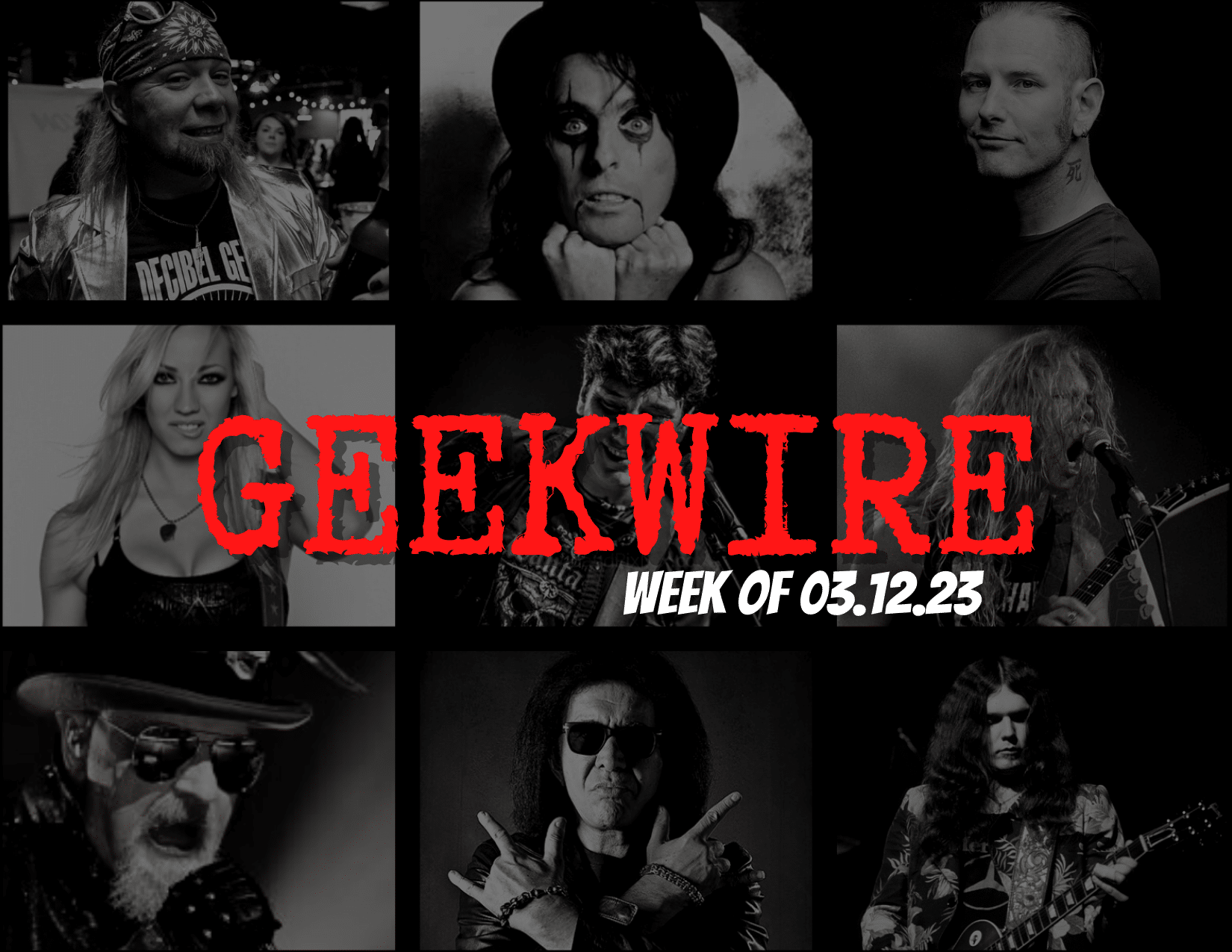 Geekwire, rock, metal, news, alice cooper, ozzy, kiss, metallica, corey taylor, judas priest, gene simmons,