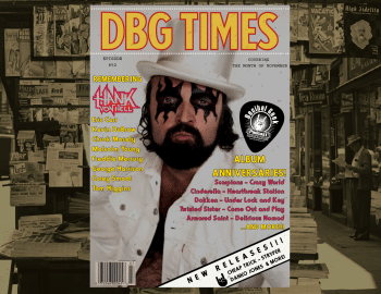 Corey Smoot, Chuck Mosley, Malcolm Young, Kevin DuBrow, Hank Von Hell, Eric Carr, Freddie Mercury, George Harrison, Tom Higgins, Scorpions Crazy World, Cinderella Heartbreak Station, Dokken Under Lock and Key, Twisted Sister Come Out and Play, Armored Saint Delirious Nomad, Y&T Down for the Count, Helloween Walls of Jericho, Faith No More We Care a Lot, Saxon Strong Arm of the Law, REO Speedwagon Hi Infidelity, Blondie Autoamerican, Queen A Night at the Opera, Deep Purple Come Taste the Band, Tommy Bolin Teaser, Finger Eleven Last Night on Earth, Alcatrazz Prior Convictions, Aerosmith and Yungblud One More Time, Metallica No Life 'til Leather tribute, Cheap Trick All Washed Up, Stryper Greatest Gift of All, Midnight City Bite the Bullet, Danko Jones Leo Rising